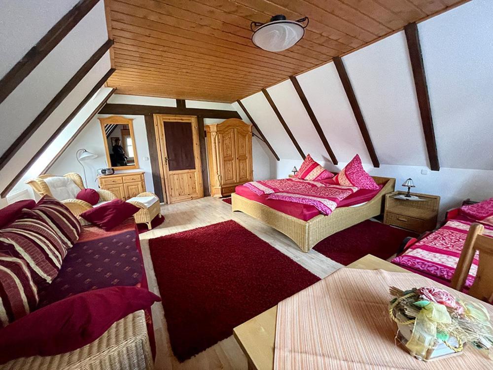 Ferienwohnung Zum Heuschober Burg  Buitenkant foto