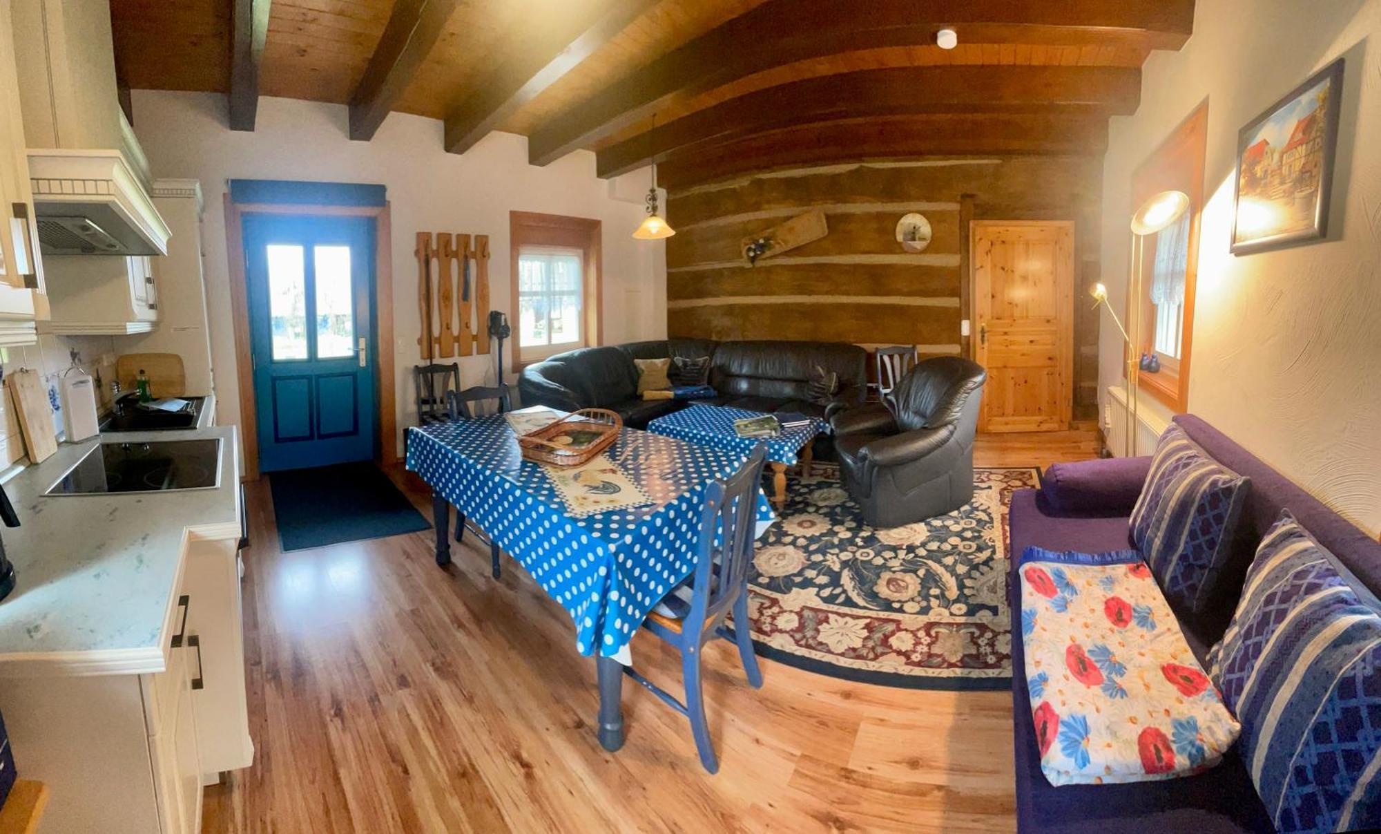 Ferienwohnung Zum Heuschober Burg  Buitenkant foto