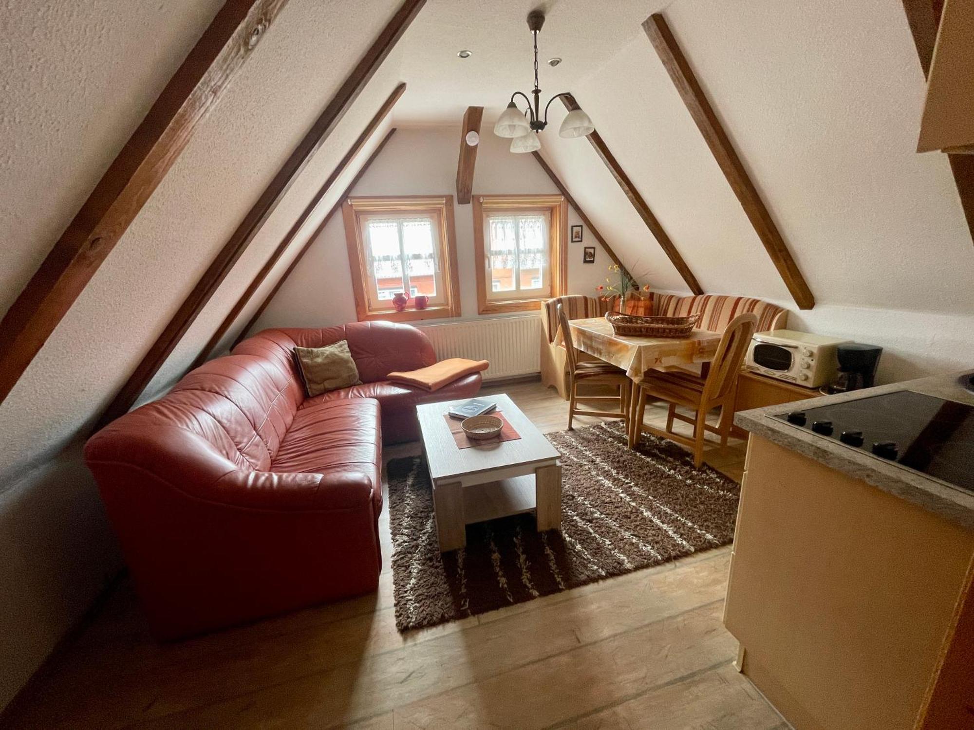 Ferienwohnung Zum Heuschober Burg  Buitenkant foto