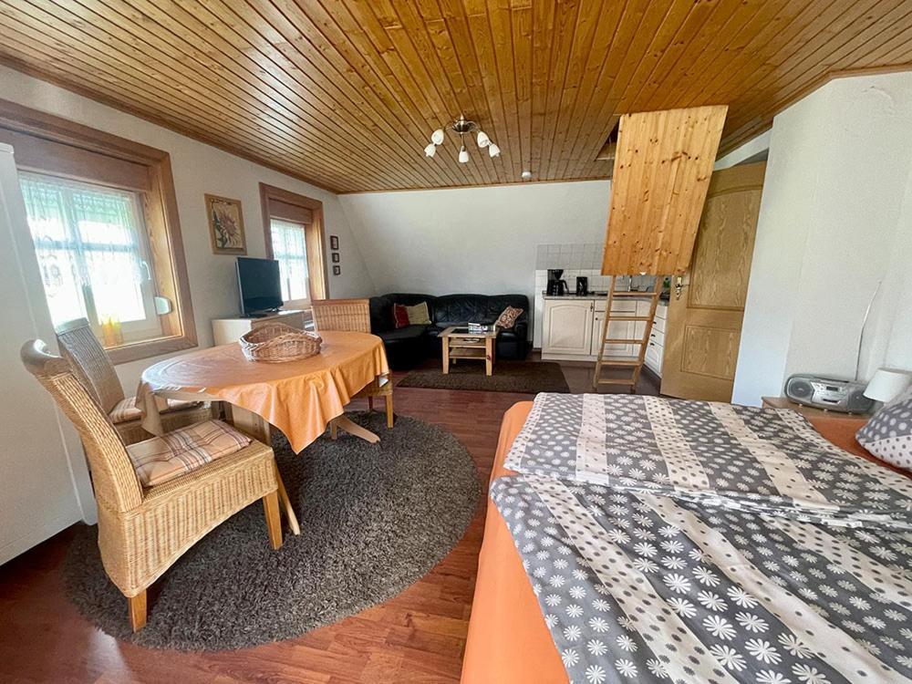 Ferienwohnung Zum Heuschober Burg  Buitenkant foto