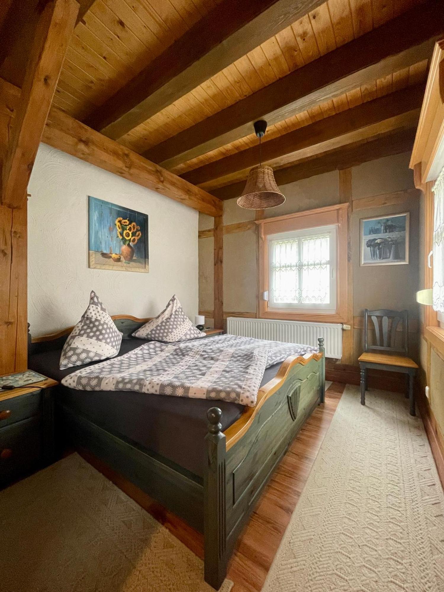 Ferienwohnung Zum Heuschober Burg  Buitenkant foto