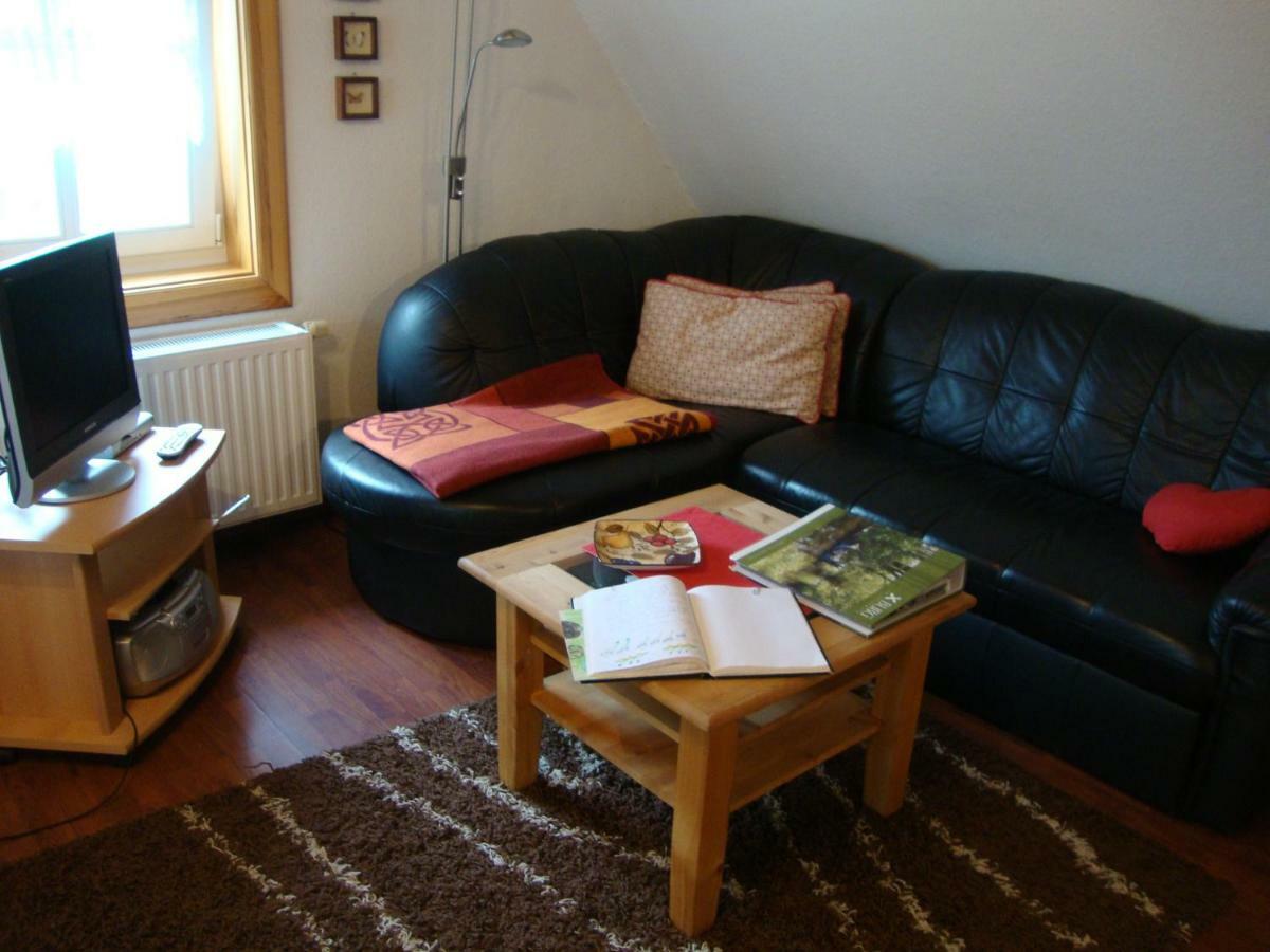 Ferienwohnung Zum Heuschober Burg  Buitenkant foto