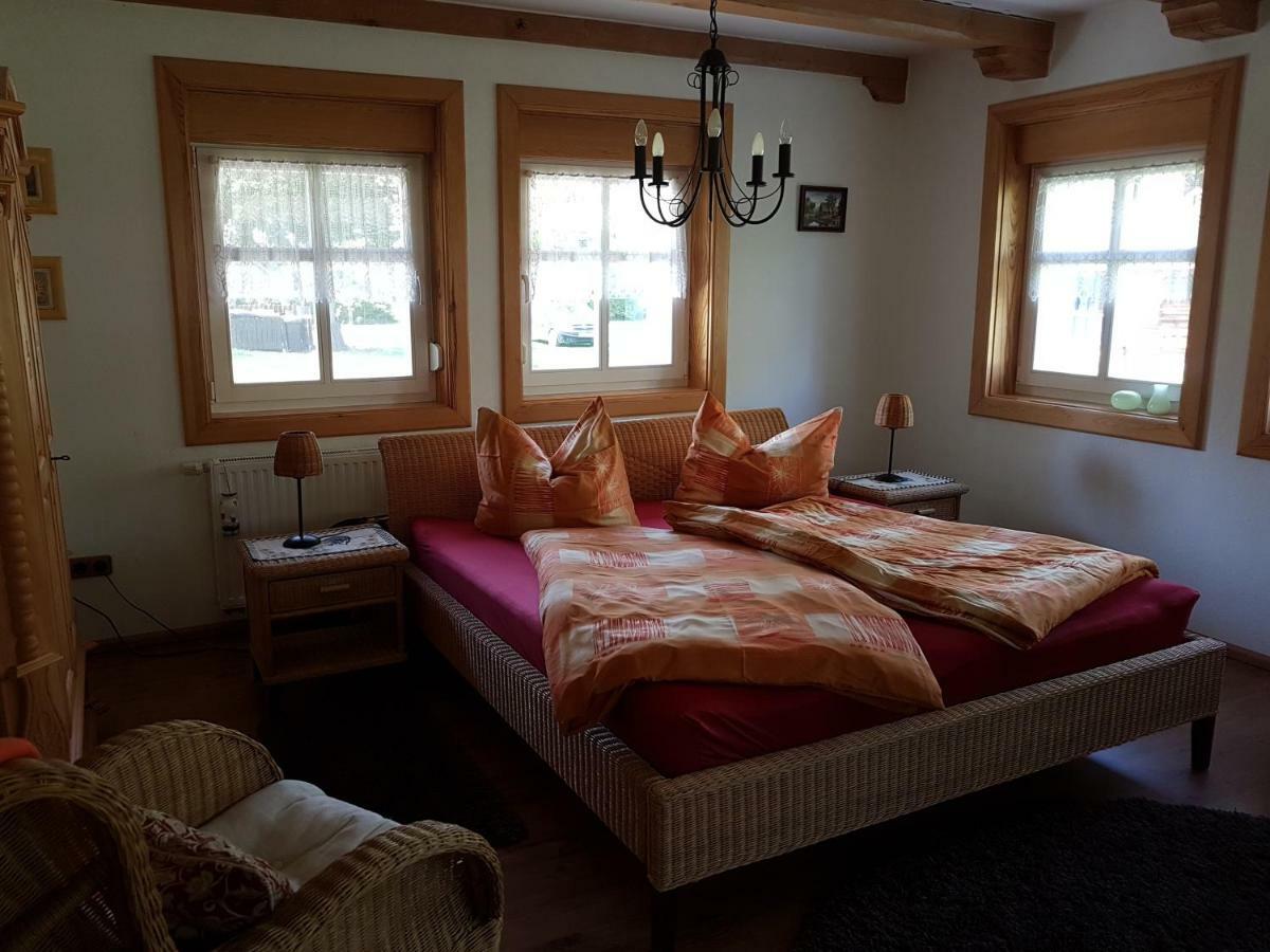 Ferienwohnung Zum Heuschober Burg  Buitenkant foto