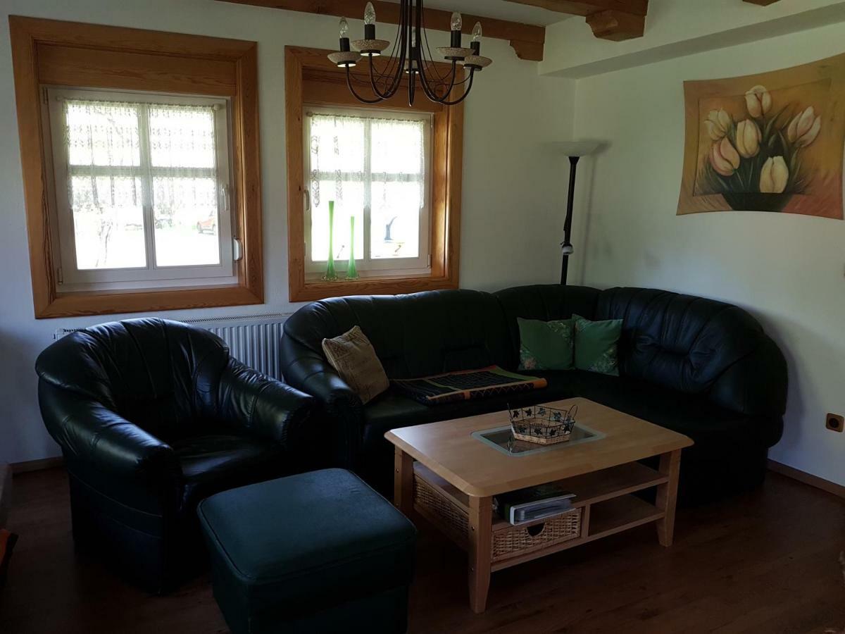 Ferienwohnung Zum Heuschober Burg  Buitenkant foto