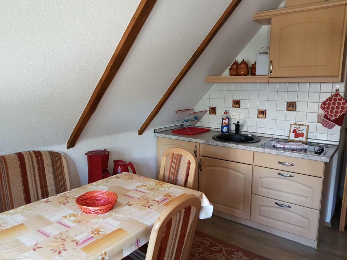 Ferienwohnung Zum Heuschober Burg  Buitenkant foto