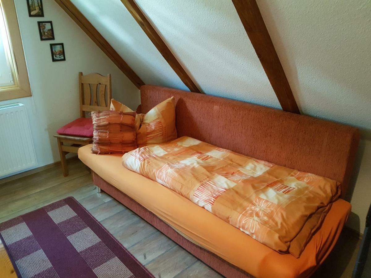 Ferienwohnung Zum Heuschober Burg  Buitenkant foto